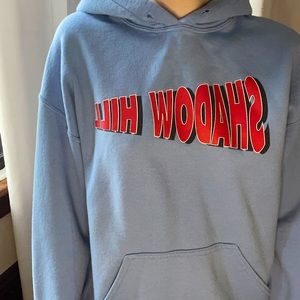 Shadow hill size small hoodie. Carolina blue.